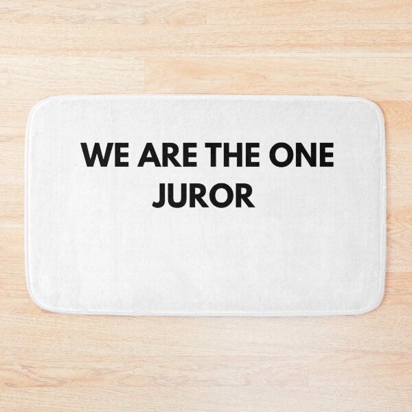 Item preview, We Are The One Juror designed and sold by BoldRecord.