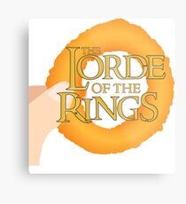 Lorde of the Rings Metal Print