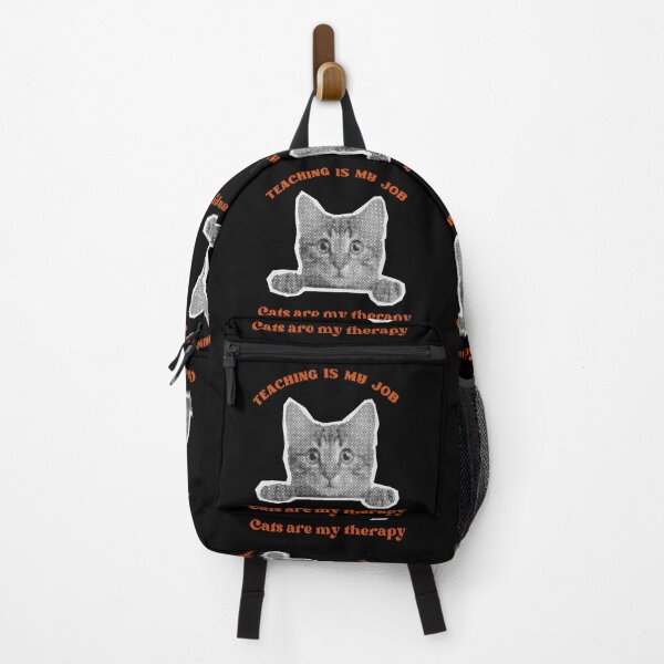 Item preview, Teacher & Cats - Funny Educator & Cat Lover Design designed and sold by Karitza Daniela.