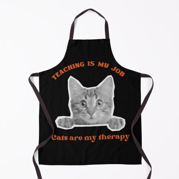 Item preview, Teacher & Cats - Funny Educator & Cat Lover Design designed and sold by Karitza Daniela.