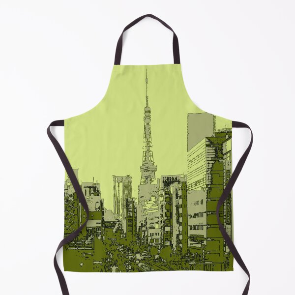 Item preview, Tokyo City green designed and sold by BigCreation.