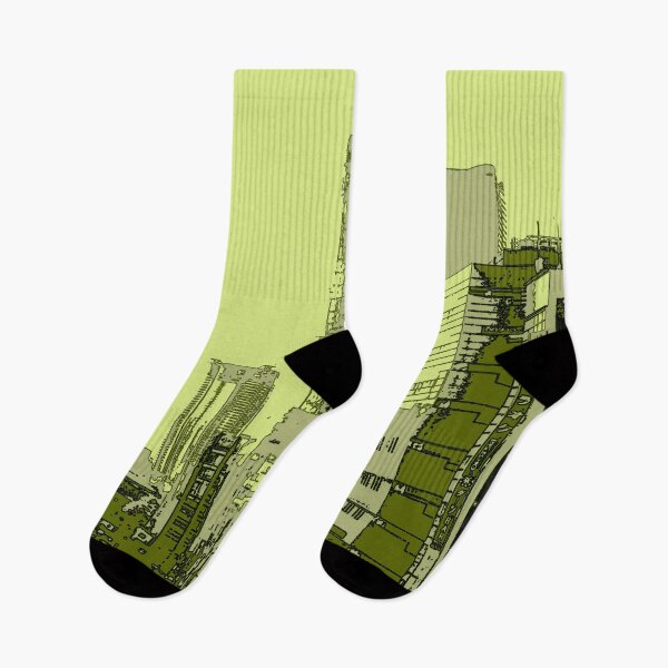 Item preview, Tokyo City green designed and sold by BigCreation.