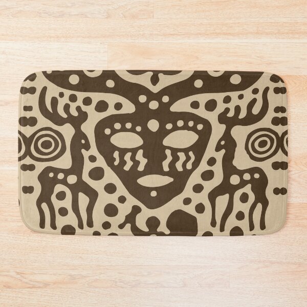 Item preview, Shaman Deer Mask Tribal Totem designed and sold by RamyGallery.