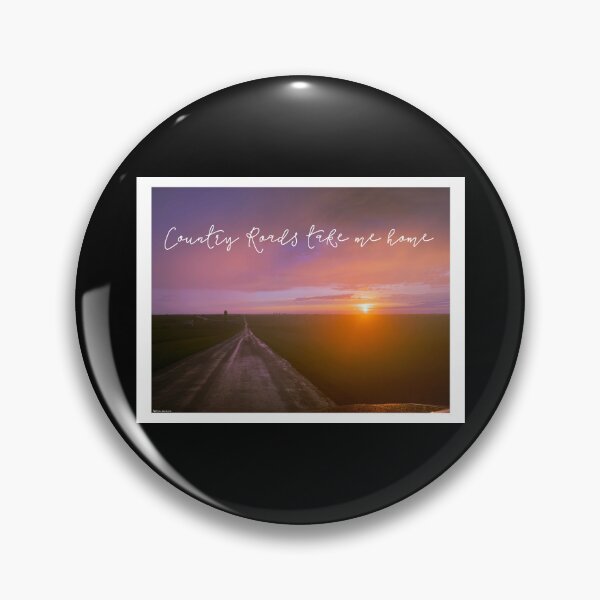 Item preview, Country Roads Take Me Home — Country Sunset Photography designed and sold by aadventures.