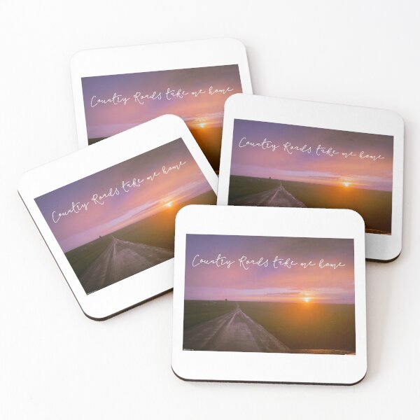 Item preview, Country Roads Take Me Home — Country Sunset Photography designed and sold by aadventures.