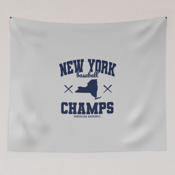 Item preview, New York Baseball Champs Map & Bats designed and sold by MASMUS27.