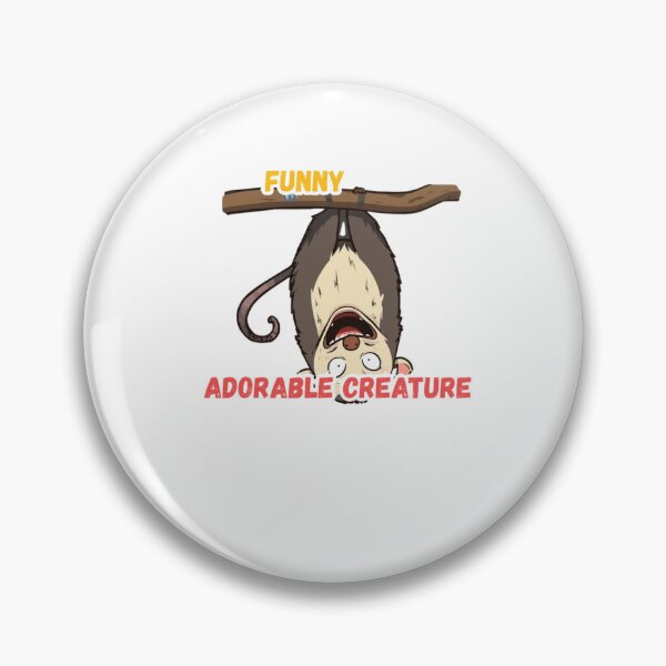 Item preview, Everything Is Scream Worthy Terrified Opossum Graphic designed and sold by Gameshalah's Designs Hub.