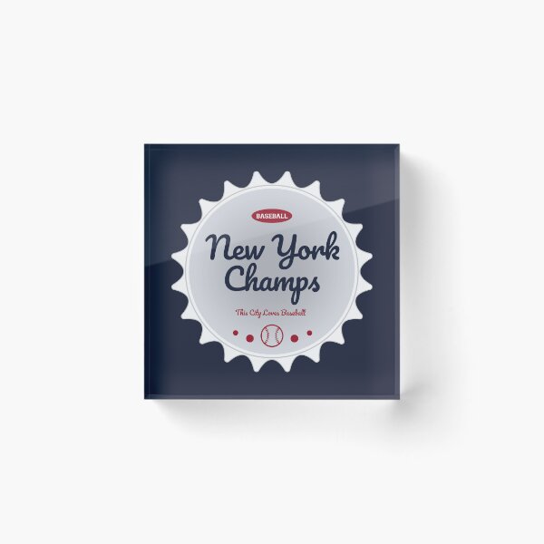 Item preview, New York Champs This City Loves Baseball Soda Cap designed and sold by MASMUS27.