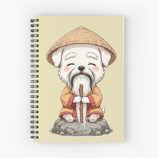 Item preview, Oriental Master Dog with Straw Hat designed and sold by CaptainSeal.