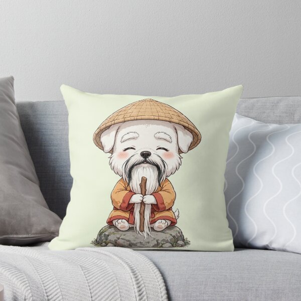 Item preview, Oriental Master Dog with Straw Hat designed and sold by CaptainSeal.