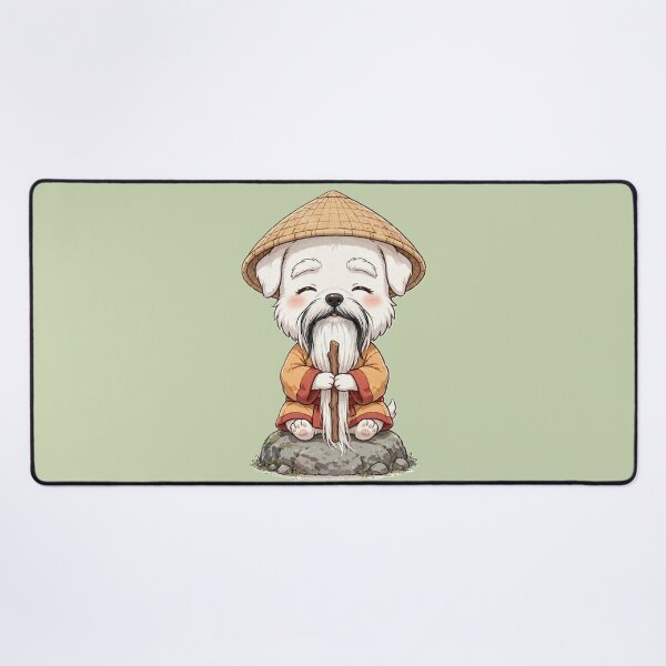 Item preview, Oriental Master Dog with Straw Hat designed and sold by CaptainSeal.