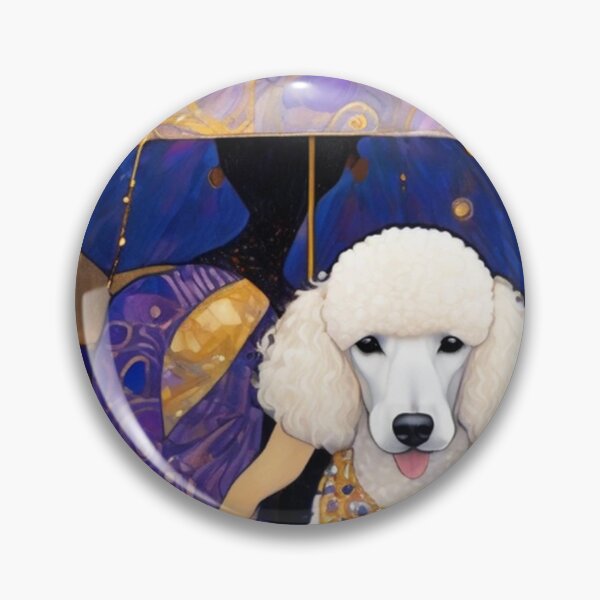 Item preview, Lady With White Poodle designed and sold by TheDarkWardrobe.
