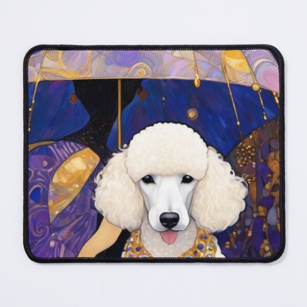 Item preview, Lady With White Poodle designed and sold by TheDarkWardrobe.
