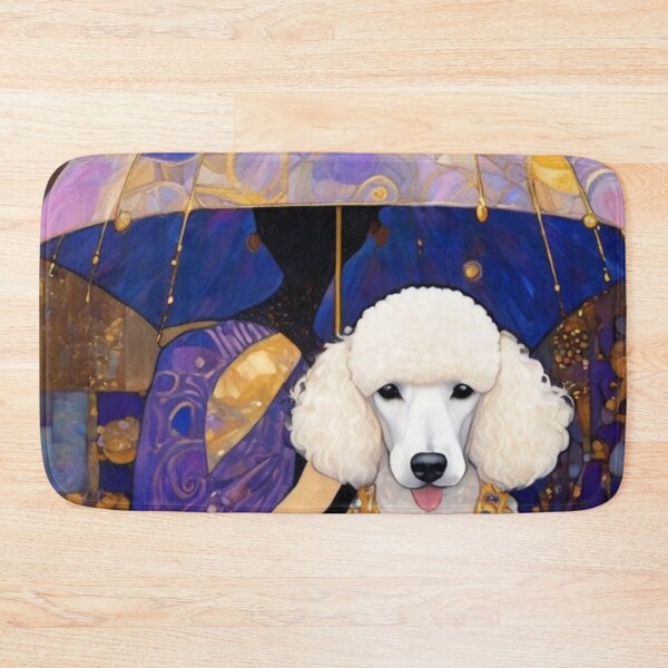 Item preview, Lady With White Poodle designed and sold by TheDarkWardrobe.