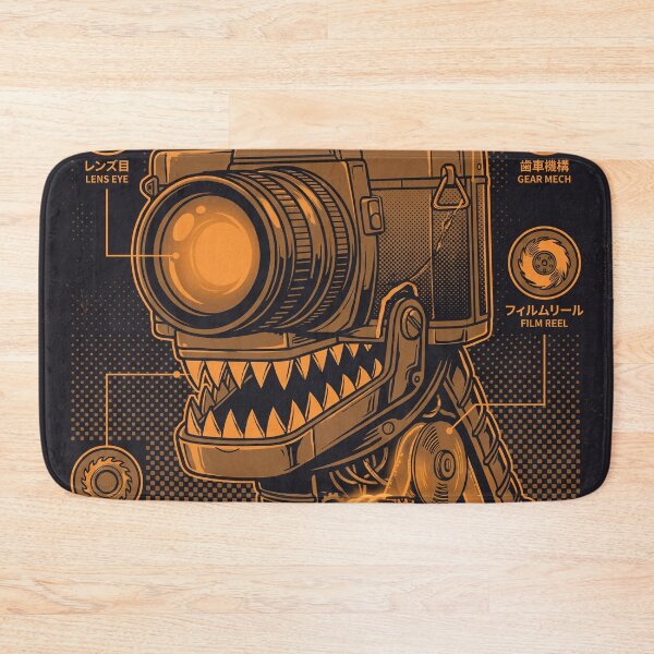 Item preview, Great Shutter Monster Anatomy Print designed and sold by NullSpacePrints.