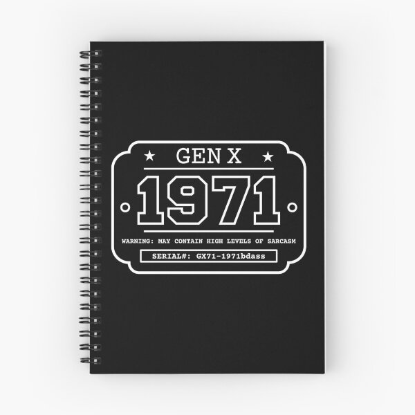 Item preview, 1971 GEN X Badge Vintage Industrial Label Generation X Design Retro Birthday Year designed and sold by HYPNK.