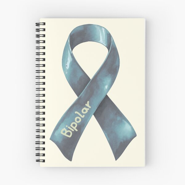Item preview, Bipolar, BD, Bipolar Disorder, Bipolar Awareness Ribbon designed and sold by MoMidoStore.
