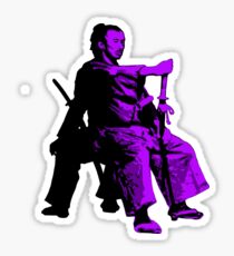 Odd Samurai - sword master - quotes - katana Sticker