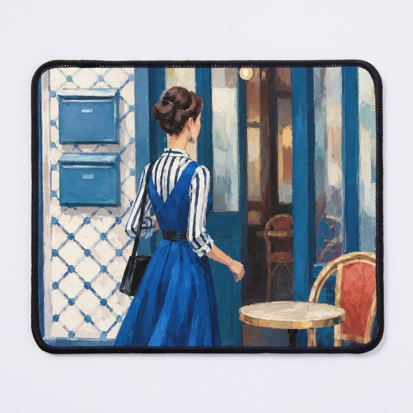 Artikelvorschau, Französische Café-Straßenszene, impressionistisches Gemälde entworfen und verkauft von CARRAANN.