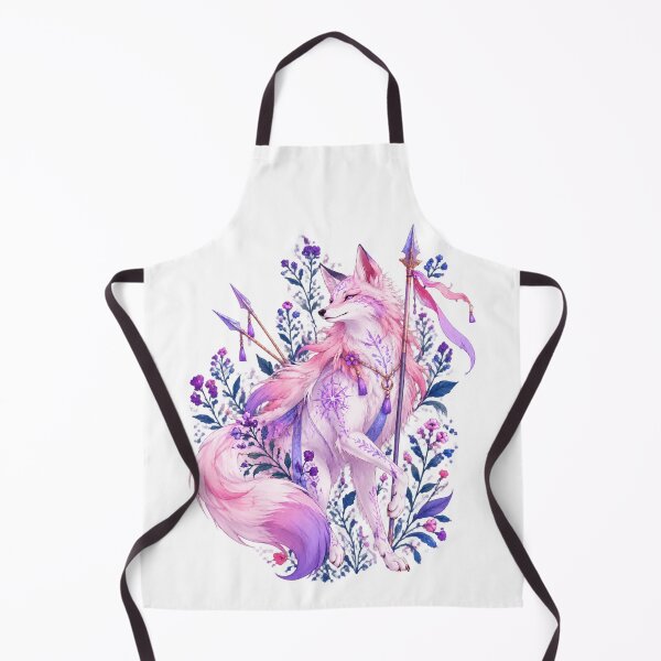 Item preview, Mystic Spirit Fox – Pink Lavender Fantasy Forest Guardian designed and sold by reezorrrr.
