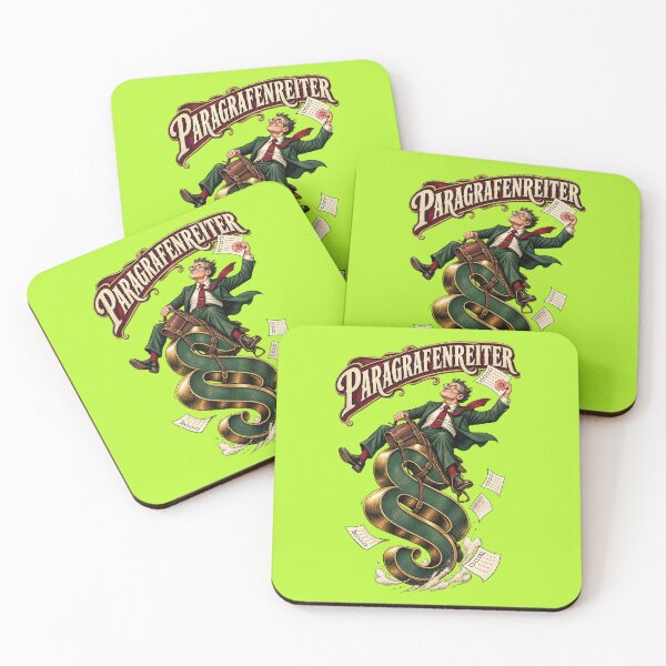 Item preview, German Paragrafenreiter Bureaucrat Law Rodeo Cartoon designed and sold by SVox.