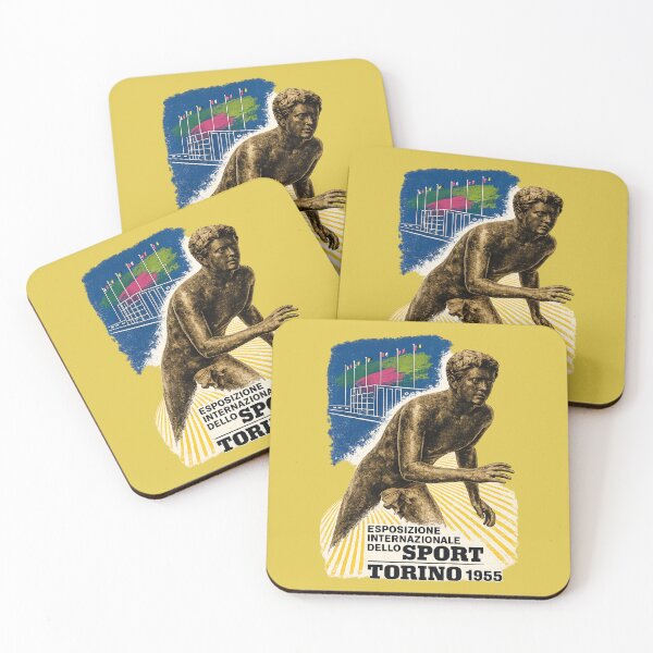 Item preview, Turin 1955 International Sport Exhibition Vintage Poster designed and sold by Torinostalgia.