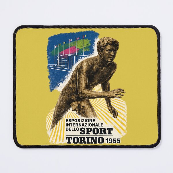 Item preview, Turin 1955 International Sport Exhibition Vintage Poster designed and sold by Torinostalgia.