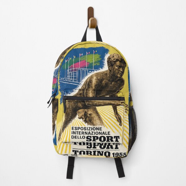 Item preview, Turin 1955 International Sport Exhibition Vintage Poster designed and sold by Torinostalgia.