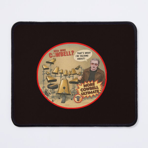 Item preview, more cowbell ultimate kit logo designed and sold by VWscout2.