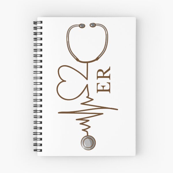 Item preview, ER Nurse Stethoscope | Emergency Room Nurse Life Appreciation Gift | ICU RN Nursing Student Medical | ER Doctor Healthcare Worker | Emergency Department Nurse Squad designed and sold by LitzoyGlobeArt.