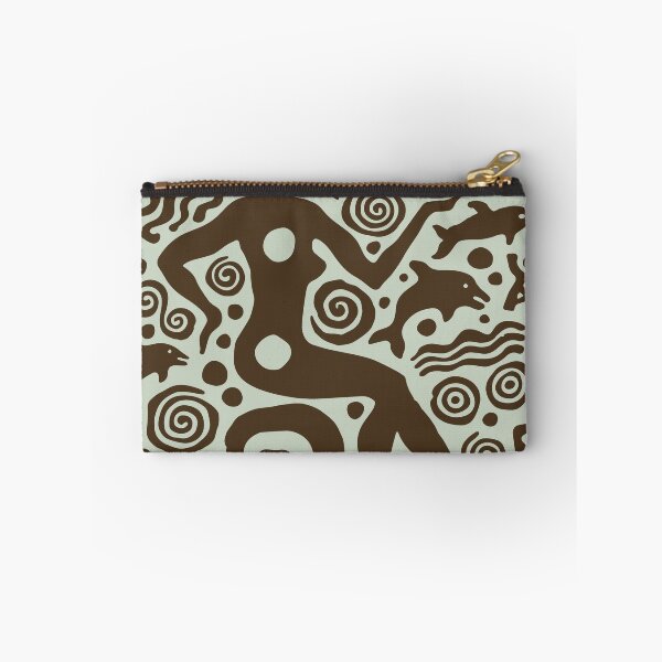 Item preview, Ancient Ocean Goddess Petroglyph Art designed and sold by RamyGallery.