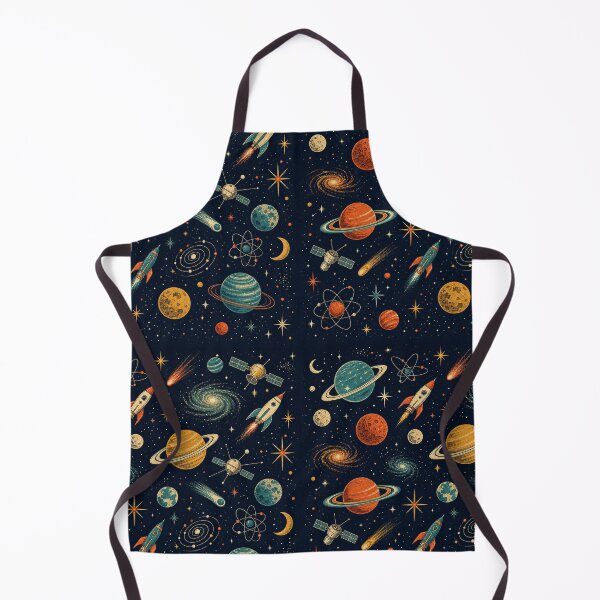 Item preview, Retro Space Age Mid Century Cosmic Pattern designed and sold by frumixart.