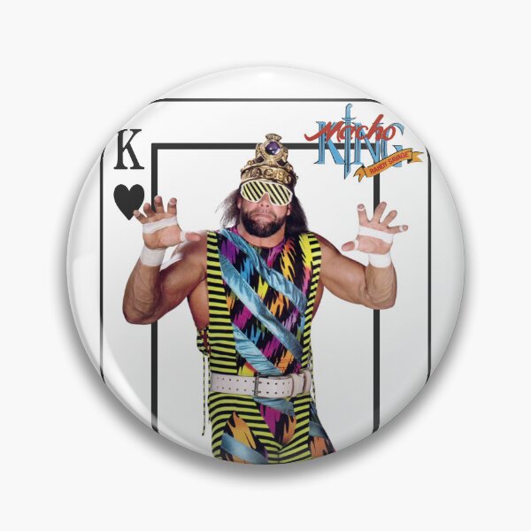 Item preview, "Macho King" Randy Savage designed and sold by WretroMania.