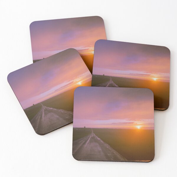 Item preview, Driftless Country Road at Sunset — Wisconsin Landscape Photography designed and sold by aadventures.