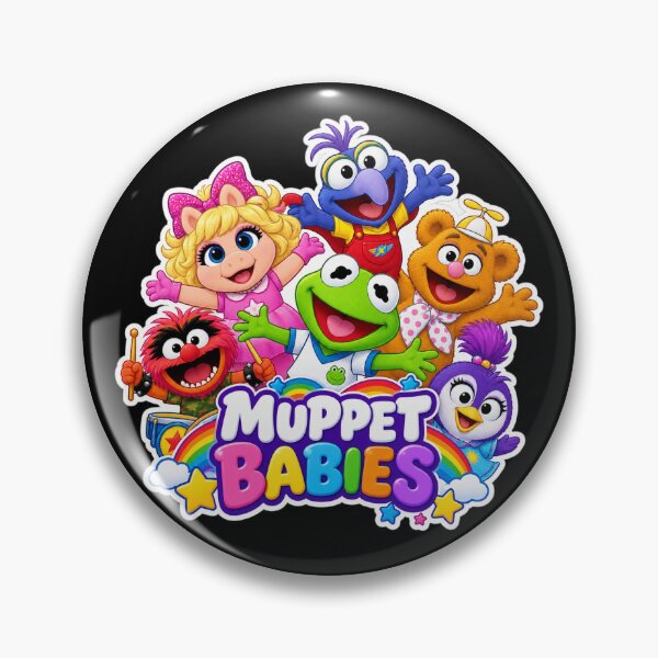 Item preview, Muppet Babies Retro Cartoon Nostalgia – 80s 90s Kids Childhood Classic designed and sold by raspeed.