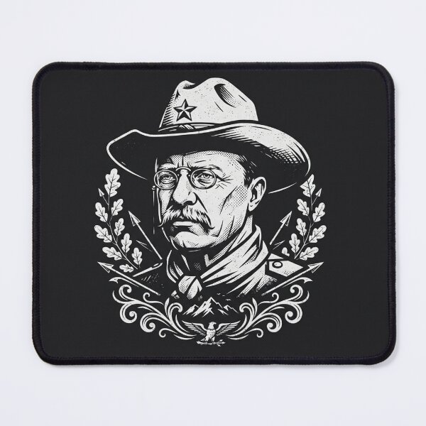 Item preview, Theodore Roosevelt Rough Riders Vintage Portrait designed and sold by Owcomm.