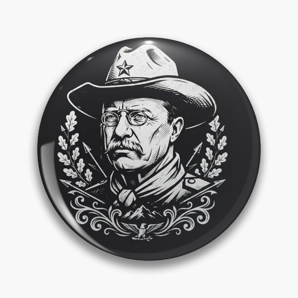 Item preview, Theodore Roosevelt Rough Riders Vintage Portrait designed and sold by Owcomm.