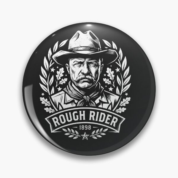 Item preview, Theodore Roosevelt Rough Rider 1898 Portrait designed and sold by Owcomm.