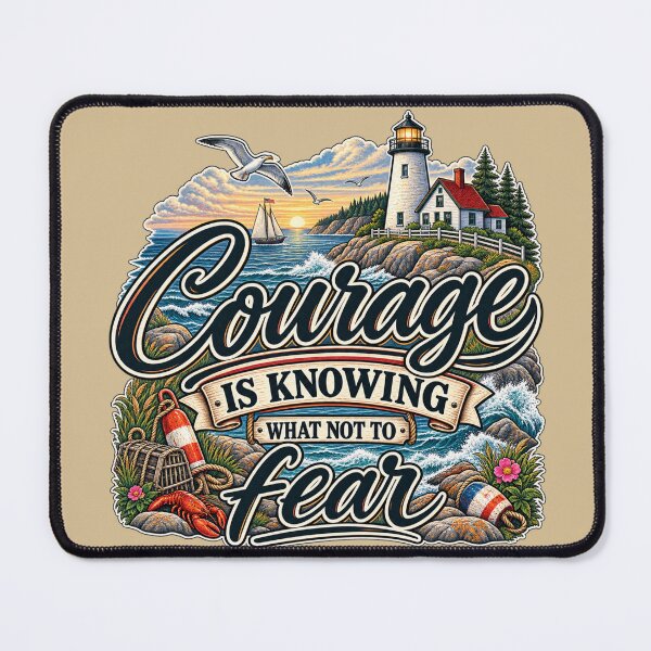 Item preview, Courageous Clarity designed and sold by Quote Gallery.
