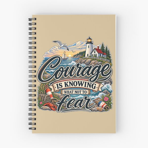 Item preview, Courageous Clarity designed and sold by Quote Gallery.