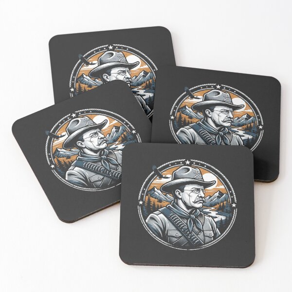 Item preview, Theodore Roosevelt American Rough Rider Emblem designed and sold by Owcomm.