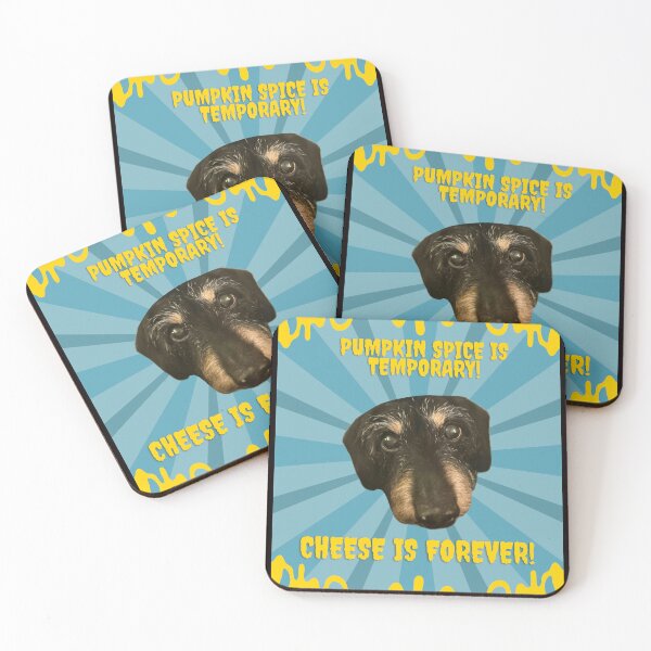 Item preview, Cheese is Forever Dachshund designed and sold by LisaLousPuns.