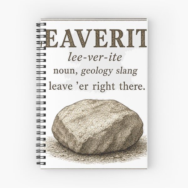 Item preview, Leaverite Rockhound Dictionary Entry designed and sold by BoosterShop.