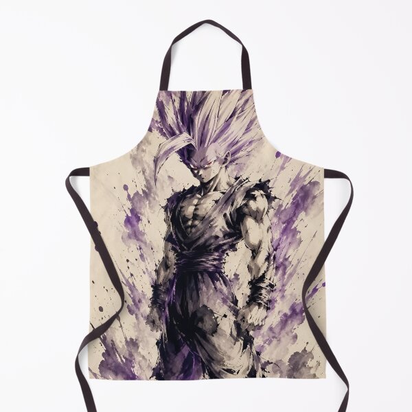 Item preview, Purple Aura Warrior – Mystic Super Warrior Ink Wash Fantasy Art designed and sold by Dyan4.