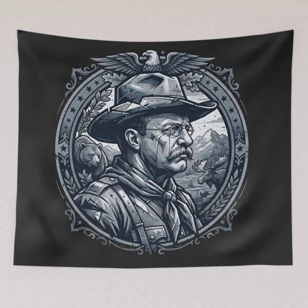 Item preview, Theodore Roosevelt American Rough Riders President designed and sold by Owcomm.