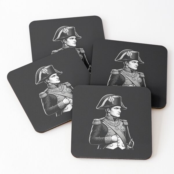 Item preview, Classic Napoleon Bonaparte Portrait In Monochrome Style designed and sold by Owcomm.