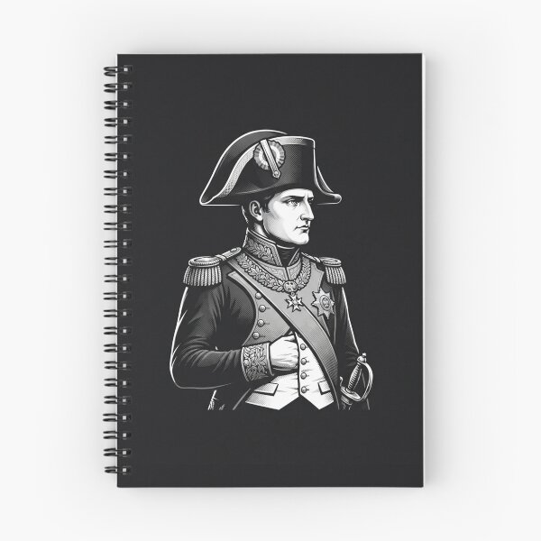 Item preview, Classic Napoleon Bonaparte Portrait In Monochrome Style designed and sold by Owcomm.