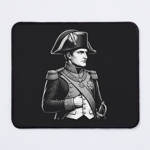 Item preview, Classic Napoleon Bonaparte Portrait In Monochrome Style designed and sold by Owcomm.