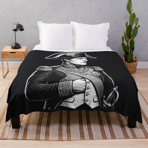 Item preview, Classic Napoleon Bonaparte Portrait In Monochrome Style designed and sold by Owcomm.