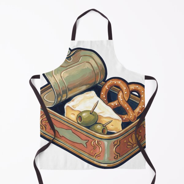 Item preview, Vintage Sardine Tin Girl Dinner designed and sold by Atalha.